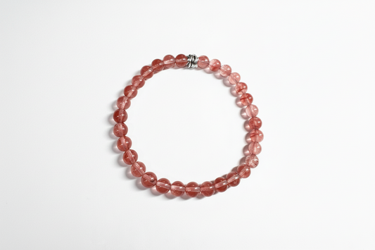 Cherry Bead Bracelet