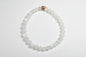 Moonstone Bead Copper Wrapped Bracelet